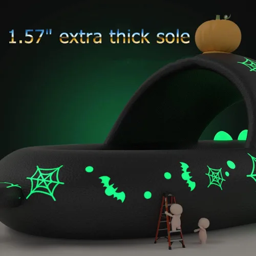 Vista 4 de Zureto Sandalias unisex de tiburón, sandalias de tiburón para adultos, sandalias de tiburón nublado para hombres y mujeres