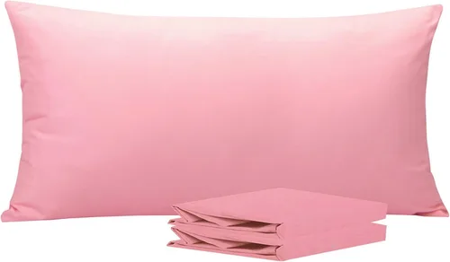 Vista 92 de NTBAY Juego de fundas de almohada estándar, paquete de 2 fundas de almohada de microfibra cepillada de 20 x 26 pulgadas, suaves, sin arrugas Aqua