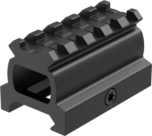 Vista 7 de Feyachi Picatinny Rail Riser Mount, 0.75"/0.83"/0.95"/1" High,3 Slots/5 Slots Riser Mount for Red Dot Sight