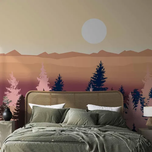 Vista 5 de artgeist Mural de pared premium Paisaje 79 x 55 pulgadas, papel tapiz no tejido, decoración de pared de vellón, impresión fotográfica, diseño de #06