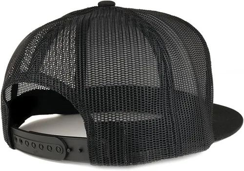 Vista 2 de Trendy Apparel Shop Puerto Rico PR Gorra de malla bordada pequeña de 5 paneles