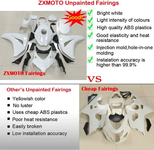 Vista 2 de Carenados sin pintar aptos para kit de carenado YAMAHA YZF R1 1998-1999