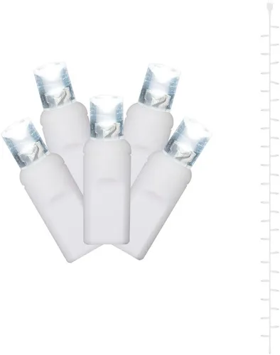 Vista 5 de Vickerman X13W529 - Juego de 25 luces LED Twkle Wa, 1 unidad, color blanco puro