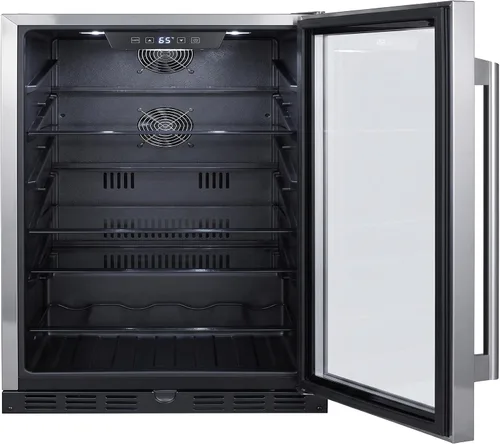 Vista 5 de Summit AL57G Nevera compacta de 61 cm de profundidad, autoestable para mostrador con 4.8 pies cúbicos de capacidad, de acero inoxidable
