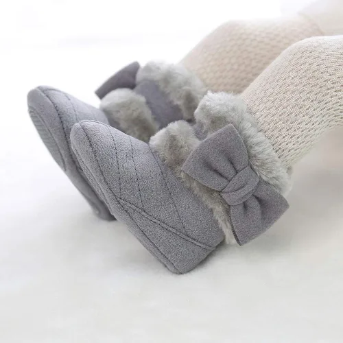 Vista 5 de BABITINA Infant Boots Winter Baby Girl Shoes Soft Sole Anti-Slip Toddler Snow Warm Prewalker Newborn Boots