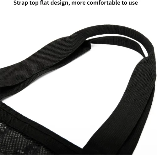 Vista 7 de Bolsas grandes de malla para juguetes de arena, viajes familiares, comestibles, compras reutilizables