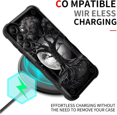Vista 723 de Funda para Galaxy A14 5G, [Doble Capa][Protección contra Caídas de Grado Militar de 10 Pies] [Antideslizante] Funda Resistente a Prueba de Golpes