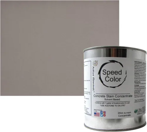 Vista 14 de El tinte para hormigón Ten Second Color (TSC) hace 1 galón de grado profesional y fácil de usar. Tinte de cemento semitransparente. Se seca en Crema