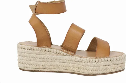 Vista 3 de The Drop Listilla - Sandalias de cuña para mujer