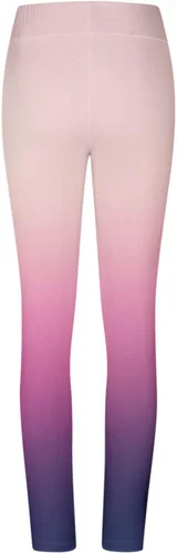Vista 4 de Leggings de cintura alta para mujer, mallas de entrenamiento degradadas de moda, pantalones deportivos para correr, pantalones de yoga