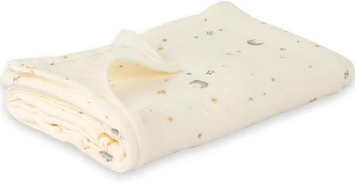 Vista 9 de Mantas de muselina para recién nacido, mantas de bebé para niños y niñas, manta grande de 39 x 39 pulgadas, manta suave y transpirable, artículos