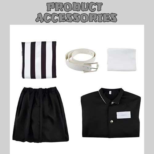 Vista 6 de Disfraz de cosplay de anime, kimono para niños y adultos, conjunto completo unisex, decoración de fiesta de Halloween y Navidad
