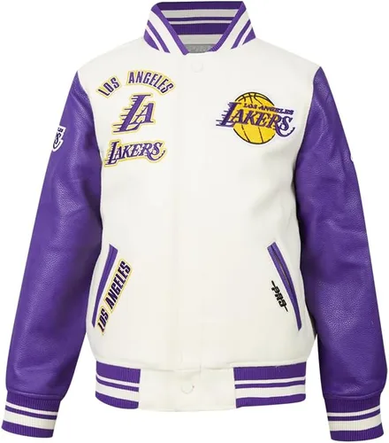 Vista 14 de Pro Standard Chaqueta Varsity clásica retro de la NBA para niños grandes