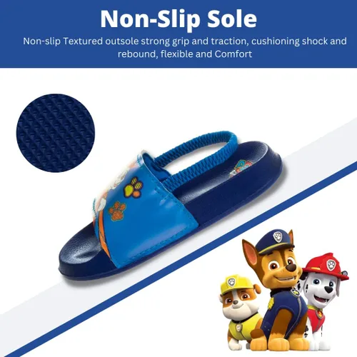 Vista 4 de Nickelodeon Paw Patrol - Sandalias de playa de verano (niño pequeño)