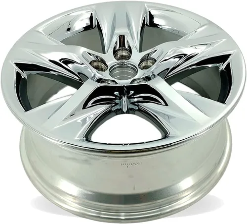 Vista 4 de Juego de 4 ruedas de 19 pulgadas 19 x 7.5 con cubierta cromada para Toyota Highlander 2014-2019 OEM Design Rim de repuesto