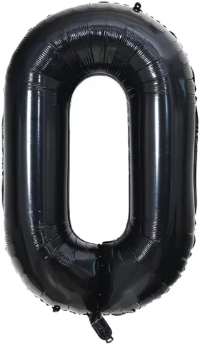 Vista 4 de Globos negros del número 50 de 40 pulgadas con corona, globos de cumpleaños 50 para hombres y mujeres, decoraciones de cumpleaños 50, globos