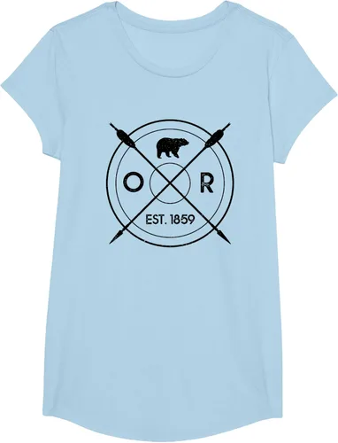 Vista 15 de Oregon Beaver State Bear OR Est. 1859 - Camiseta de regalo, gris, S