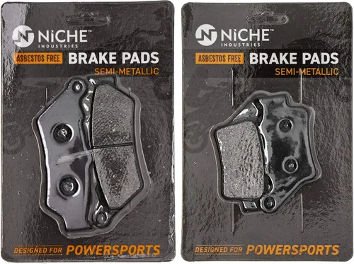 Vista 9 de NICHE Juego de pastillas de freno para KTM 690 Enduro R 60013030000 75013090000 delantero trasero orgánico