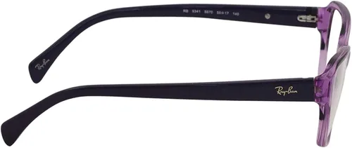 Vista 3 de Ray-Ban RX5341 - Gafas graduadas para mujer 2165in color violeta