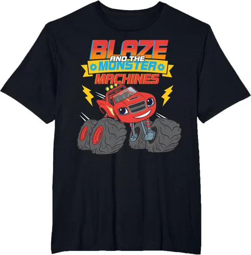 Vista 27 de Blaze & The Monster Machines Cute Blaze - Camiseta Negro