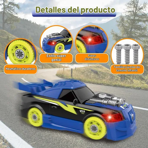 Vista 10 de Pup Go Auto de construcción 2-1 para niños a partir de 3 años, construye tu propio auto para niños Blue1