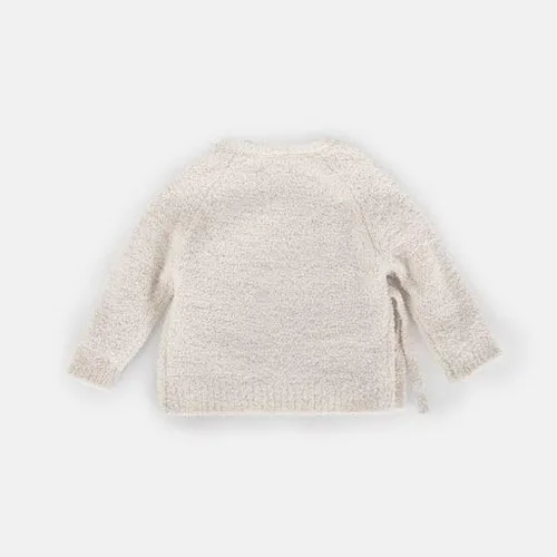 Vista 4 de 7 AM Enfant Baby Wrap Top - Ultra-Soft Fabric Side-Snap for Babies, Machine Washable Comfortable Warm Long Sleeved Wrap Top