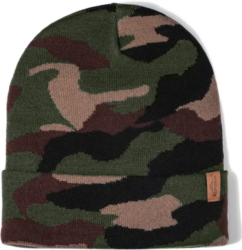 Vista 37 de Rajputana 1 y 2 Packs Gorro de invierno unisex de punto para hombre y mujer 2-Camuflaje