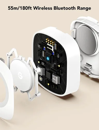 Vista 5 de GoveeLife Botón Sensor Inteligente Mini Inalámbrico, Control de Grupo para Múltiples Dispositivos, Botón de Control Versátil, Alimentado por