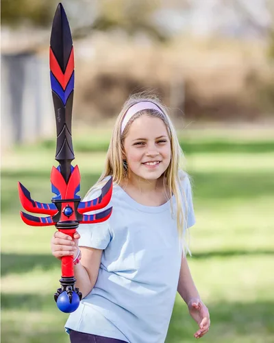 Vista 5 de Formidable Toys - Espadas de espuma de 32 pulgadas para niños, diseños para mezclar y combinar, juguetes de juego de simulación y caballeros