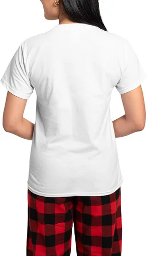 Vista 2 de CafePress I Love Heartland - Conjunto de pijama de algodón para mujer, ropa de dormir cómoda