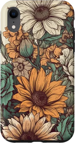 Vista 25 de Western Boho Leopard Sunflowers Cactus Funda Rodeo Cowgirl para iPhone 17