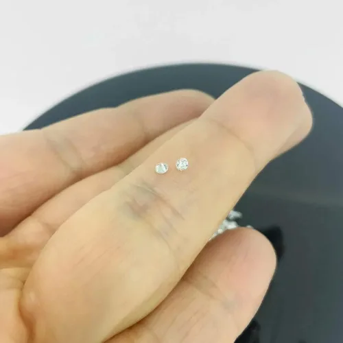 Vista 4 de REAL-GEMS Lote al por mayor de diamantes sueltos CVD cultivados en laboratorio, 8 piezas de 0.020in 0.5 cts VS1 Clarity EFG, excelente diamante