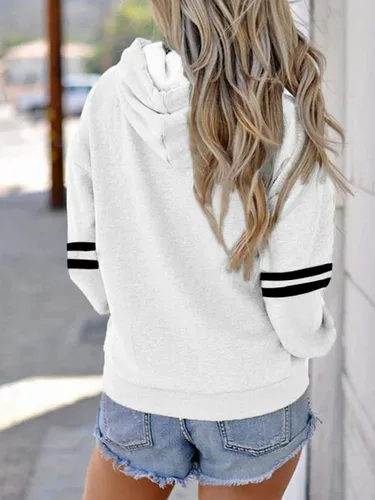 Vista 2 de Sudadera con cuello redondo y cuello redondo para mujer, cómoda, para el día de la madre, para mamá