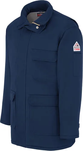 Vista 7 de Bulwark - Parka de lujo para hombre, resistente al fuego, 7 onzas, Sarga Excel FR ComforTouch