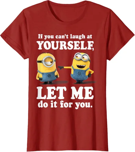 Vista 75 de Camiseta gráfica de Minions de Mi villano favorito: Ríete de ti mismo Negro