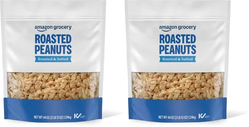 Vista 10 de Marca Amazon - Happy Belly Cacahuetes, tostados con miel, 42 onzas