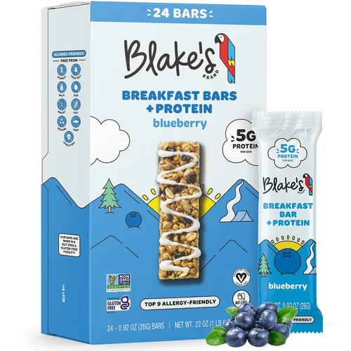 Vista 15 de Blake’s Seed Based, Birthday Cake - Golosinas de arroz crujiente sabor a torta de cumpleaños, sin nueces, gluten, lácteos, ni soya; snack saludable