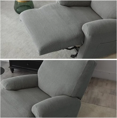 Vista 5 de Konsilsa Fundas para sofá reclinable de 1/2/3/4 plazas, funda elástica para sillón reclinable Lazy Boy, protector de sofá reclinable, funda