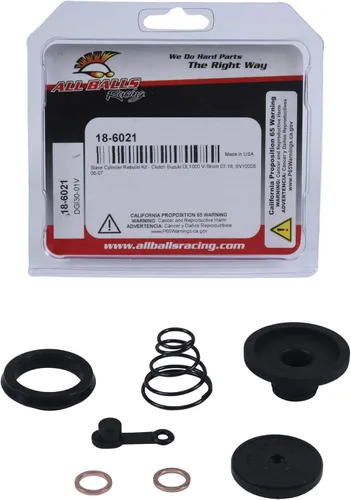 Vista 4 de All Balls Racing 18-6021 Kit de cilindro esclavo de embrague compatible con/repuesto para Suzuki DL1000 V-Strom 2007-2012, 2014-2016, SV1000S