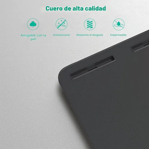 Vista 5 de Escritorio con bandeja de cama para laptop con alturas y ángulos ajustables, escritorio plegable resistente mejorado para cama/sofá/suelo