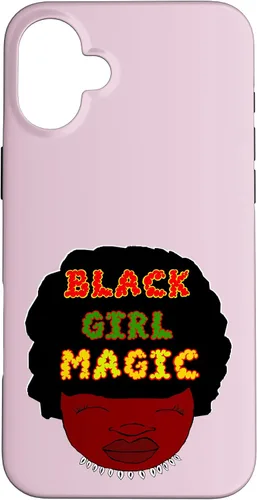 Vista 22 de Funda mágica para iPhone 12 mini niña negra