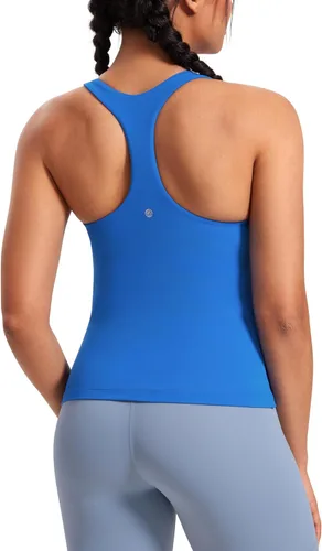Vista 21 de CRZ YOGA Camisetas sin mangas con espalda cruzada Butterluxe Negro