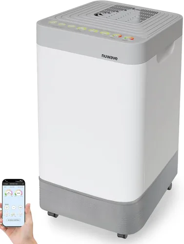 Vista 11 de Nuwave OxyPure - Purificador de aire para habitación extra grande de 2934 pies cuadrados, purificador de aire inteligente con filtración de 5