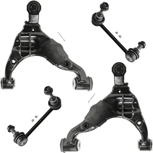 Vista 14 de Detroit Axle - Kit de brazos de control de extremo delantero para Acura 2004-2008 TSX 2003-2007 Honda Accord, 2 brazos de control inferiores, 2