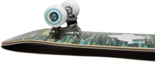 Vista 3 de [CCS] Mini Skateboard for Kids & Youth 7” Wide Maple Wood Fully Assembled with Skate Tool & Stickers Boys & Girls