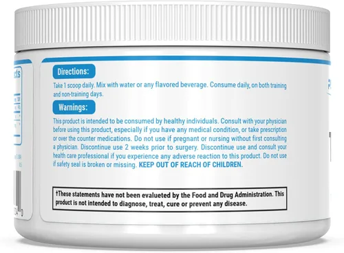 Vista 6 de PEScience TruCreatine+ Polvo de monohidrato de creatina más epicatequina, creatina micronizada Creapure para mujeres y hombres, apoya el crecimiento