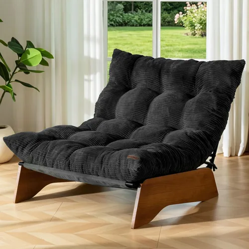 Vista 11 de [Usado] MAXYOYO Silla ajustable para sala de estar, silla decorativa de 3 posiciones con marco, silla convertible para sala de estar y reclinable