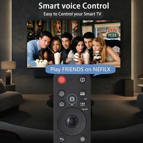 Vista 5 de Magic Remote para LG Smart TV, para todos los televisores 2019 a 2025, reemplazo universal AI Voice y control de puntero, 2 años de garantía