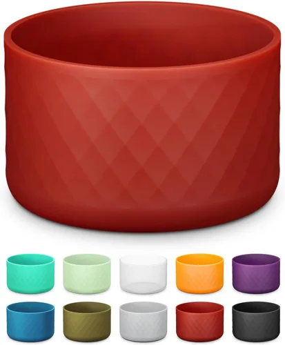 Vista 10 de Funda de silicona para botella de agua Owala de 40 oz, funda protectora antideslizante para botellas de acero inoxidable FreeSip/Twist/Flip