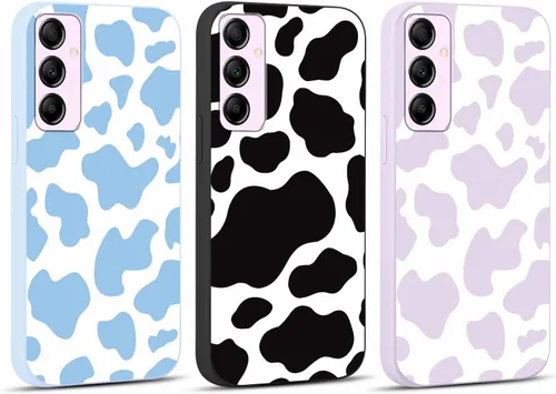 Vista 56 de Pack de 2 fundas con estampado de guepardo para Samsung Galaxy A03s 4G de 6.5", fundas de diseño de patrón de leopardo de lujo, de silicona suave